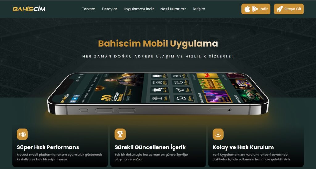 bahiscim mobil
